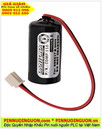 Pin nuôi nguồn Koyo DL230, DL240, D2-230, D2-240 CPU Controller lithium 3V 1/2AA 950mAh _xuất xứ Nhật